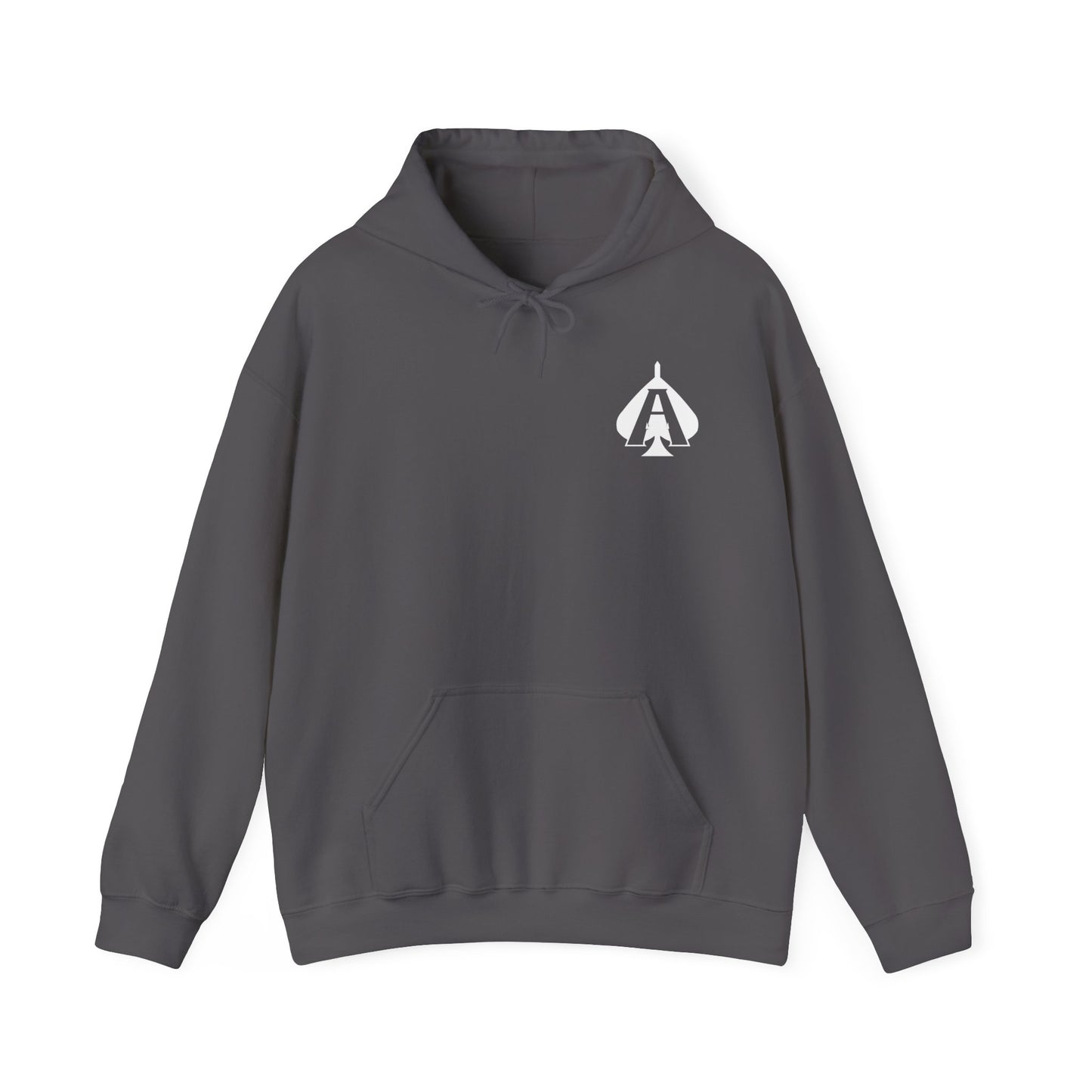 JCU Best Troop Spades Subdued Hooded Sweatshirt