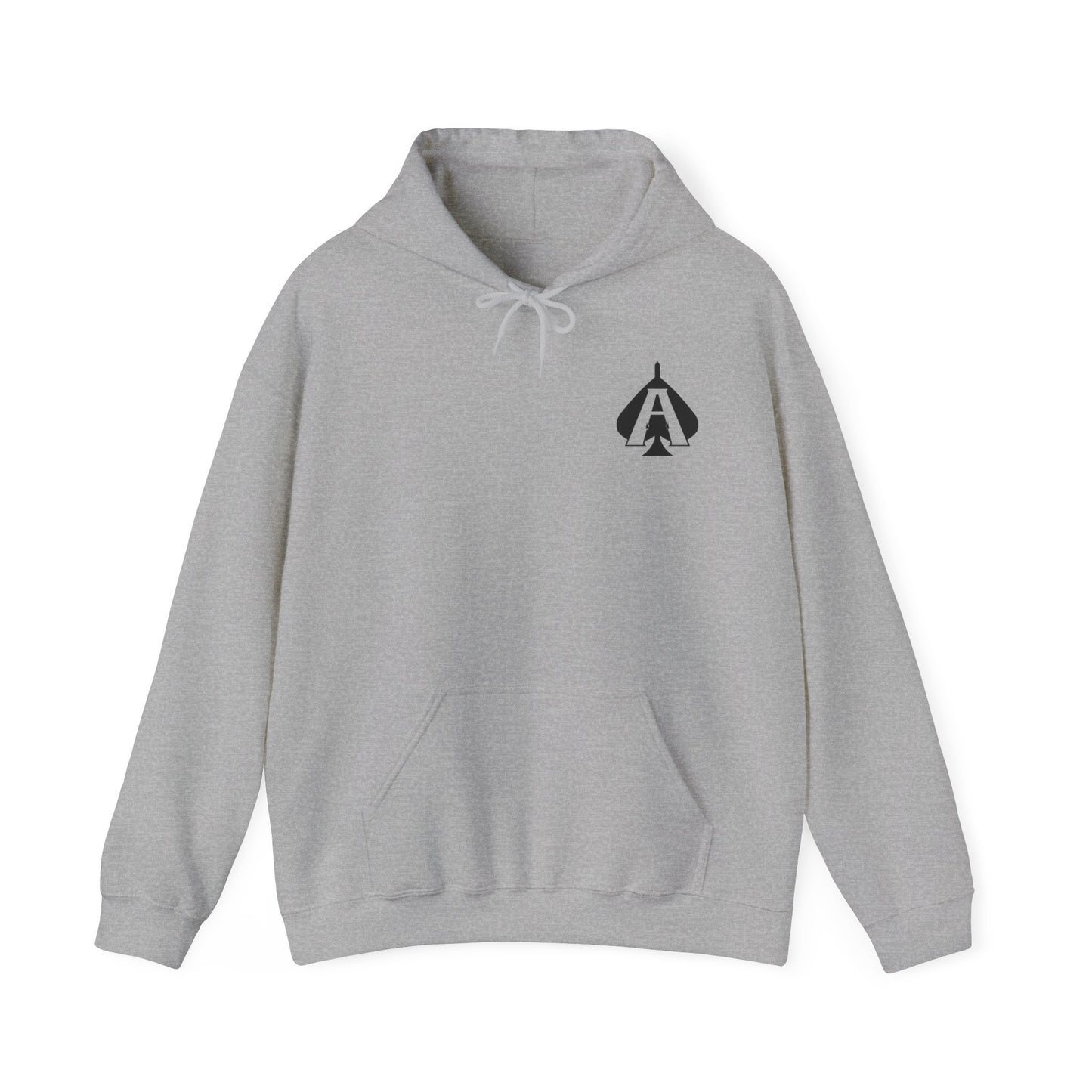 JCU Best Troop Spades Subdued Hooded Sweatshirt