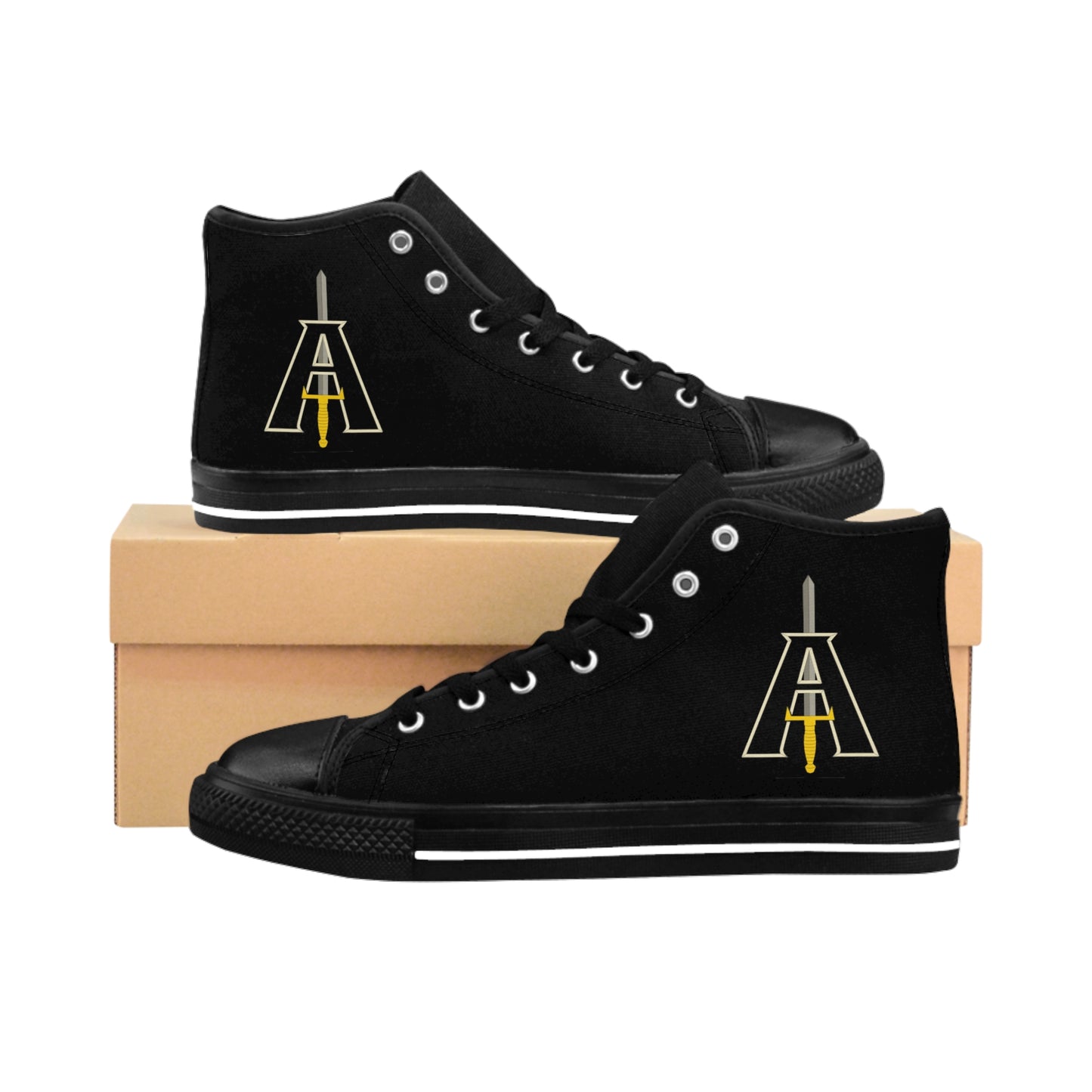 JCU Best Troop Spades Black High Tops