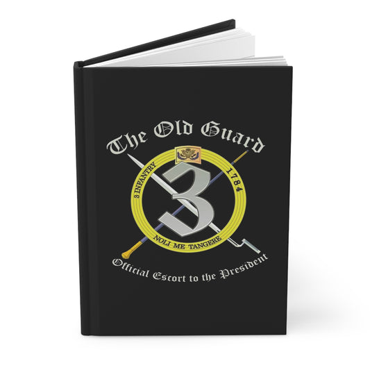 The Old Guard All Black Hardcover Leader Book