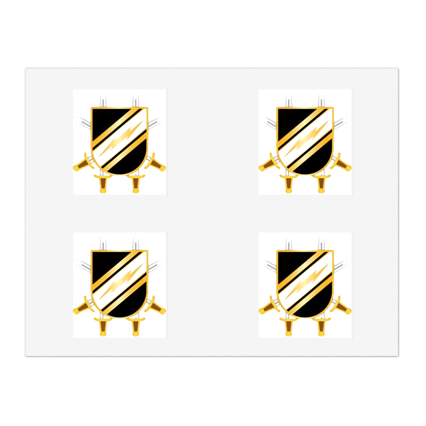 JCU Original Logo 4pc Sticker Sheet