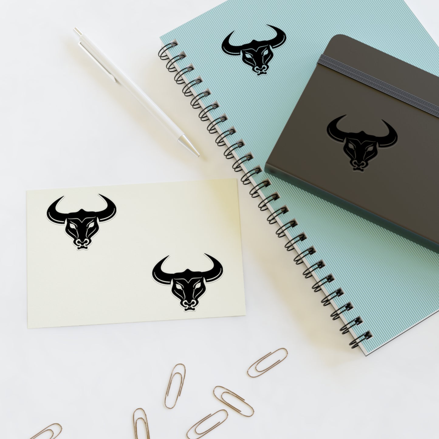 25ID Bull Company 4pc Sticker Sheet