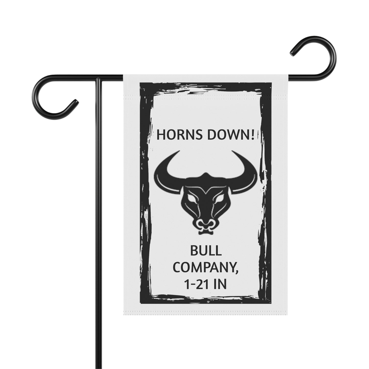 25ID Bull Company Garden Banner