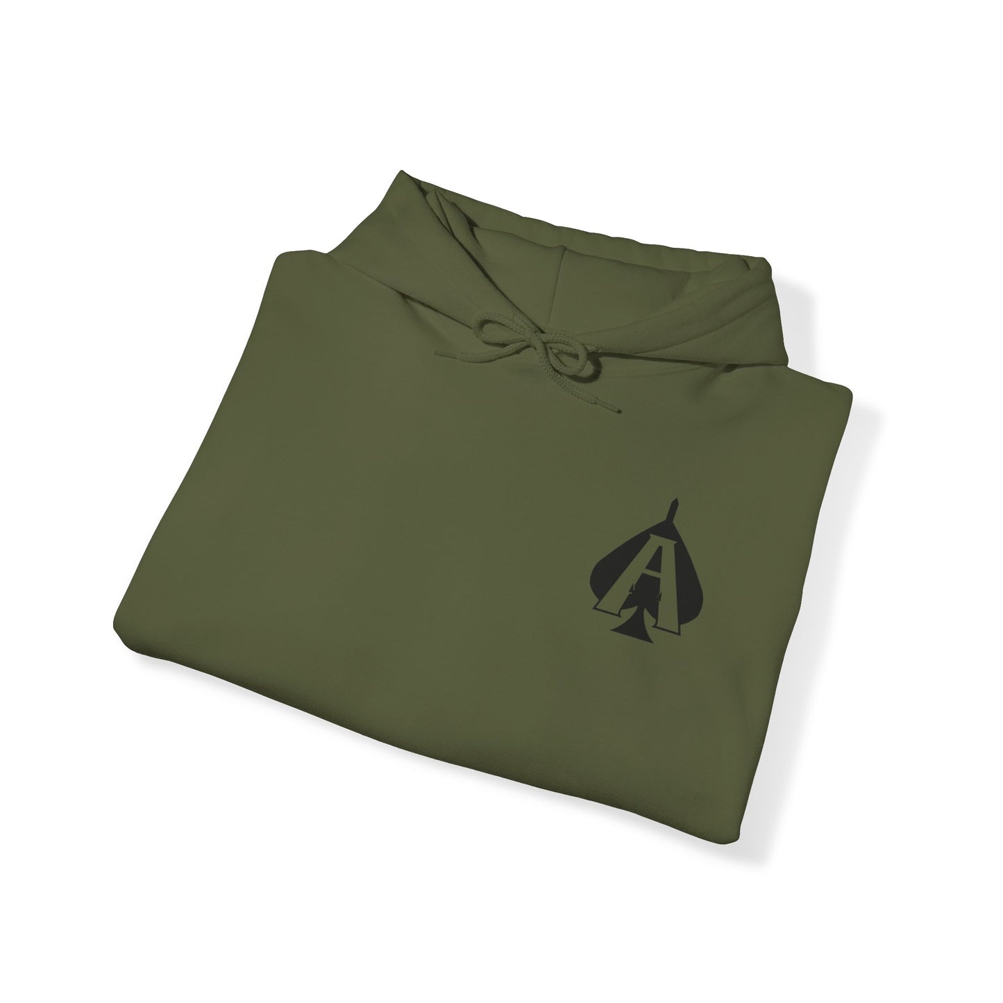 JCU Best Troop Spades Subdued Hooded Sweatshirt