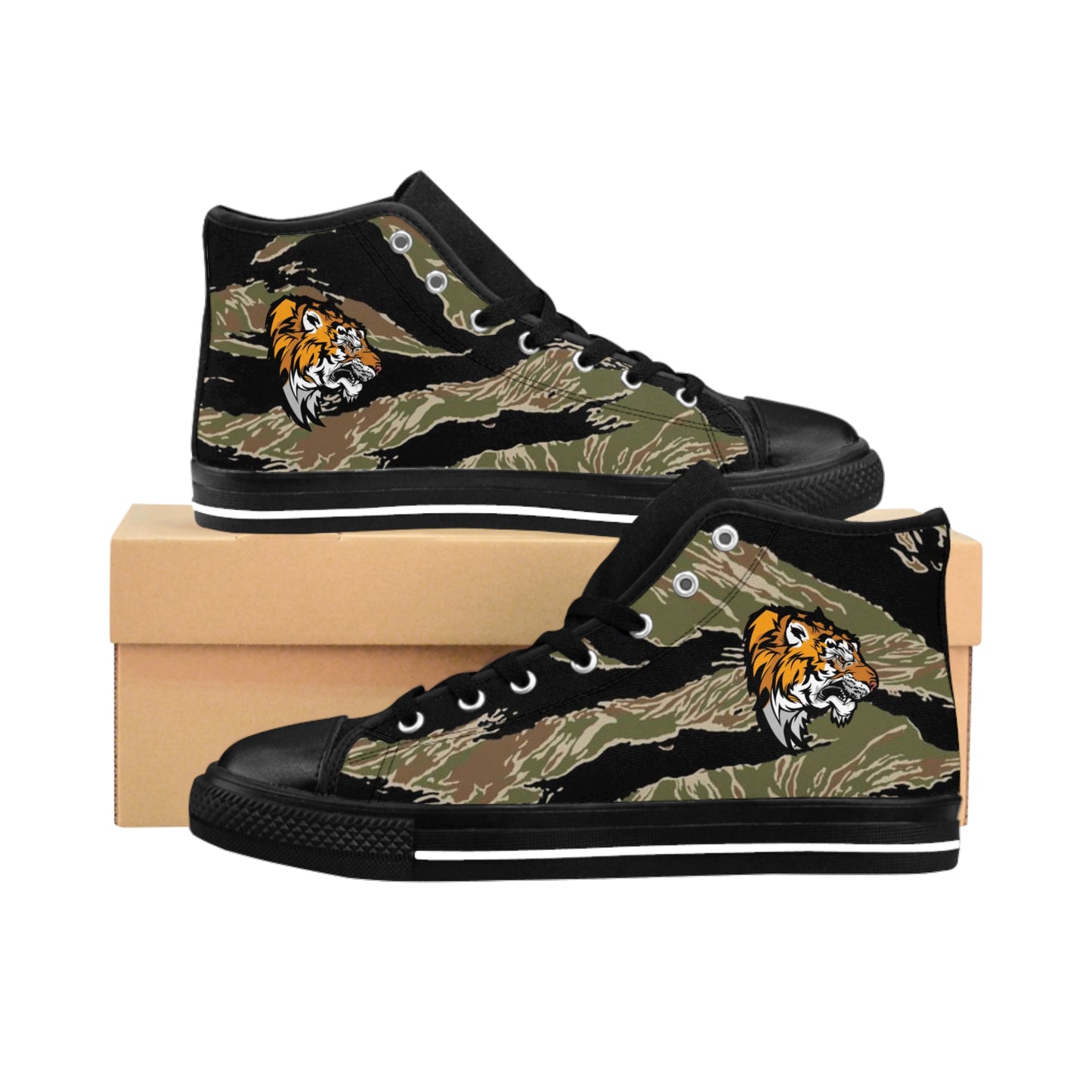Tiger Company Vietnam Camo High Tops