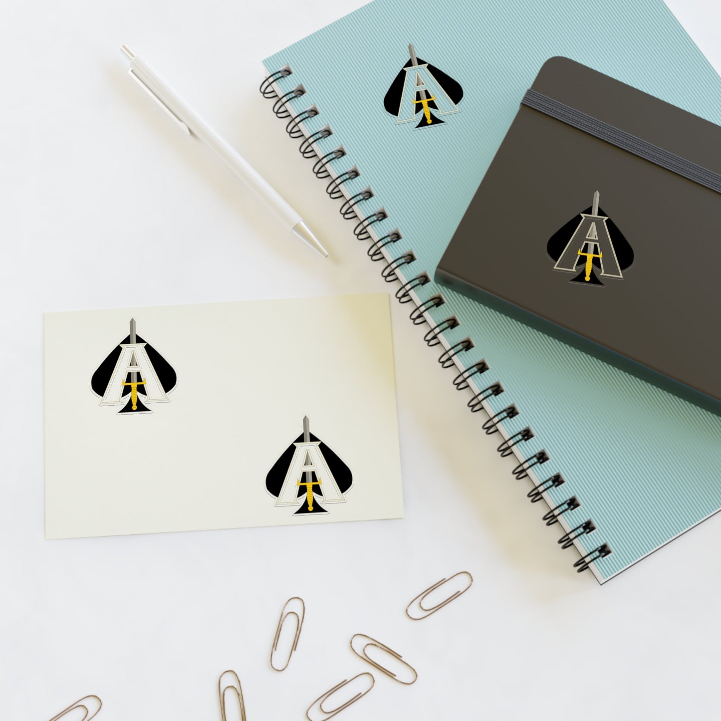 JCU Best Troop Spade 4pc Sticker Sheet