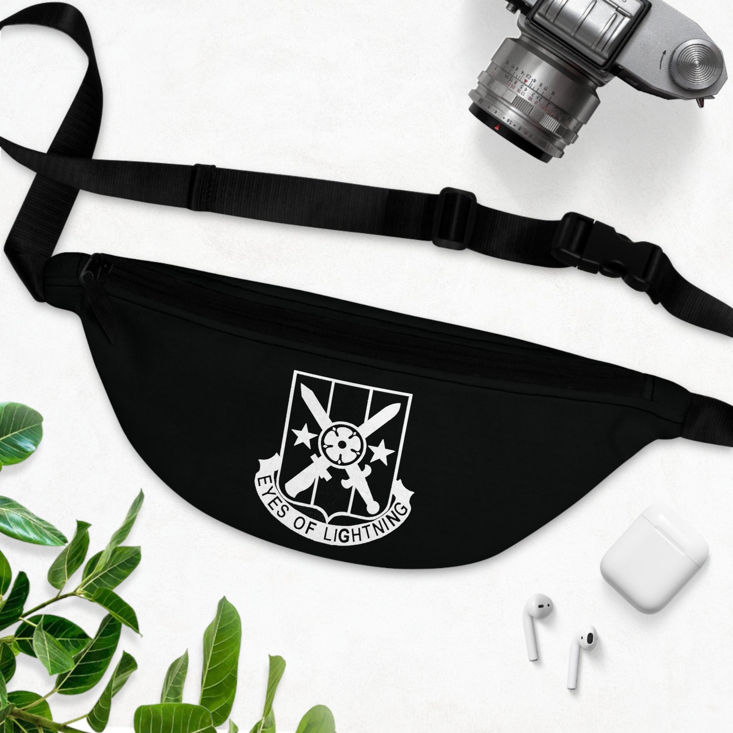 125th IEW BN Black and White Dumpy Pouch