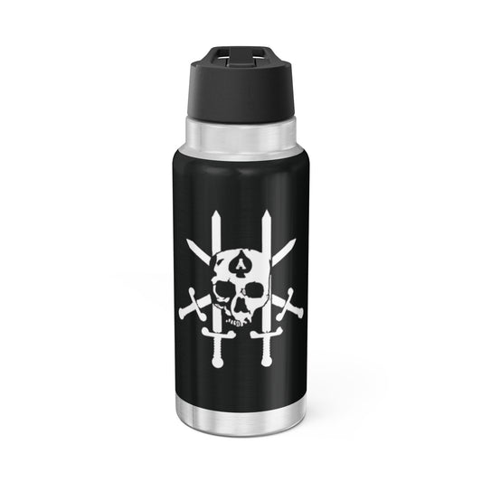 JCU Best Troops Skulls Black 32oz SteelGator