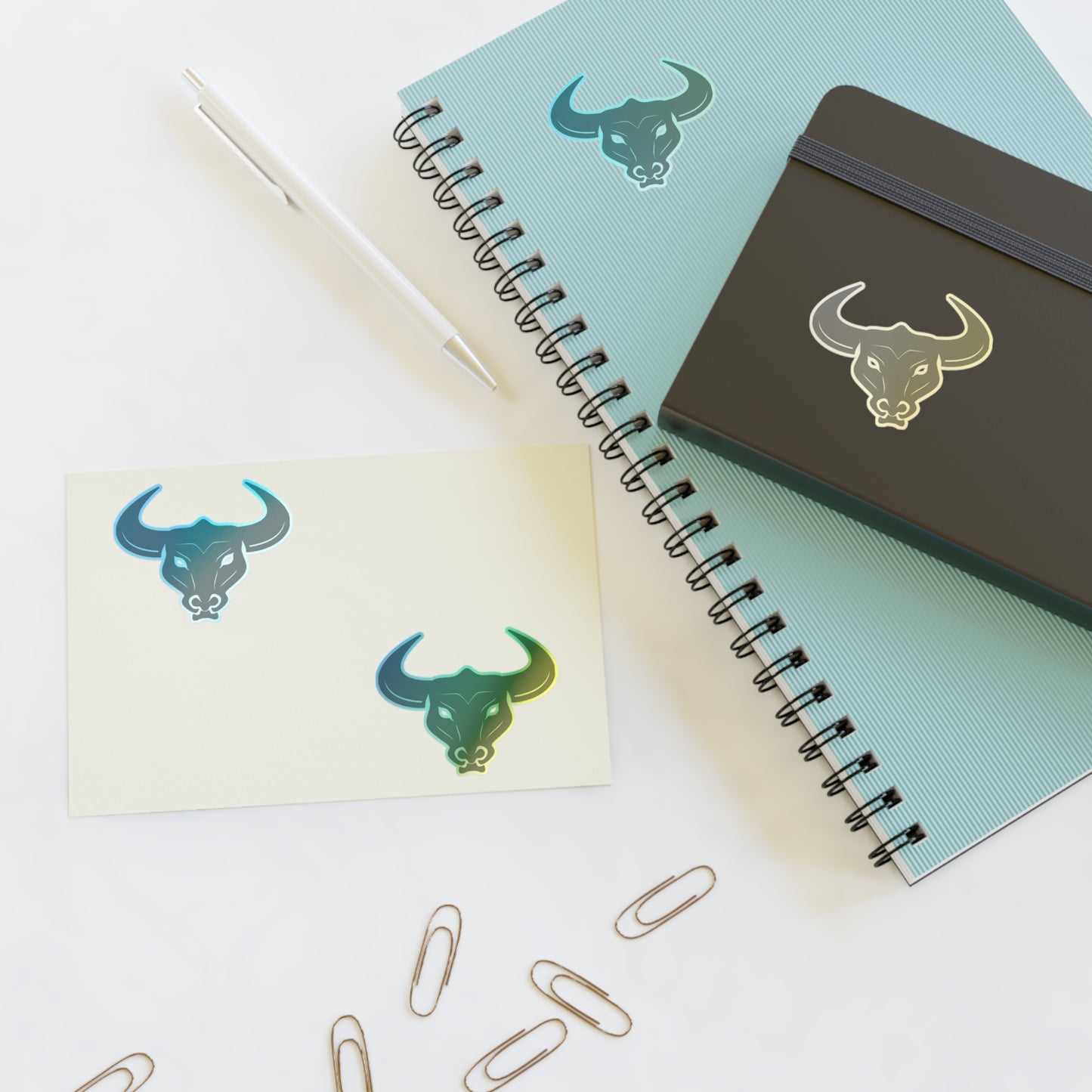 25ID Bull Company 4pc Sticker Sheet