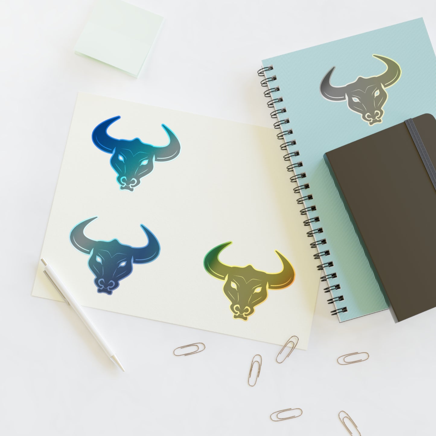 25ID Bull Company 4pc Sticker Sheet