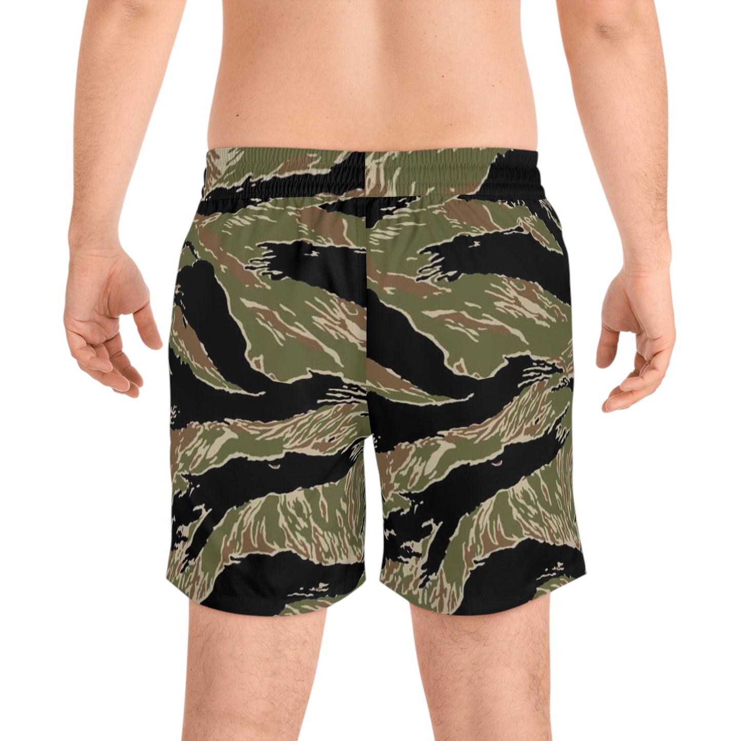 25ID Tiger Company Overt Vietnam Camo Swim Trunks