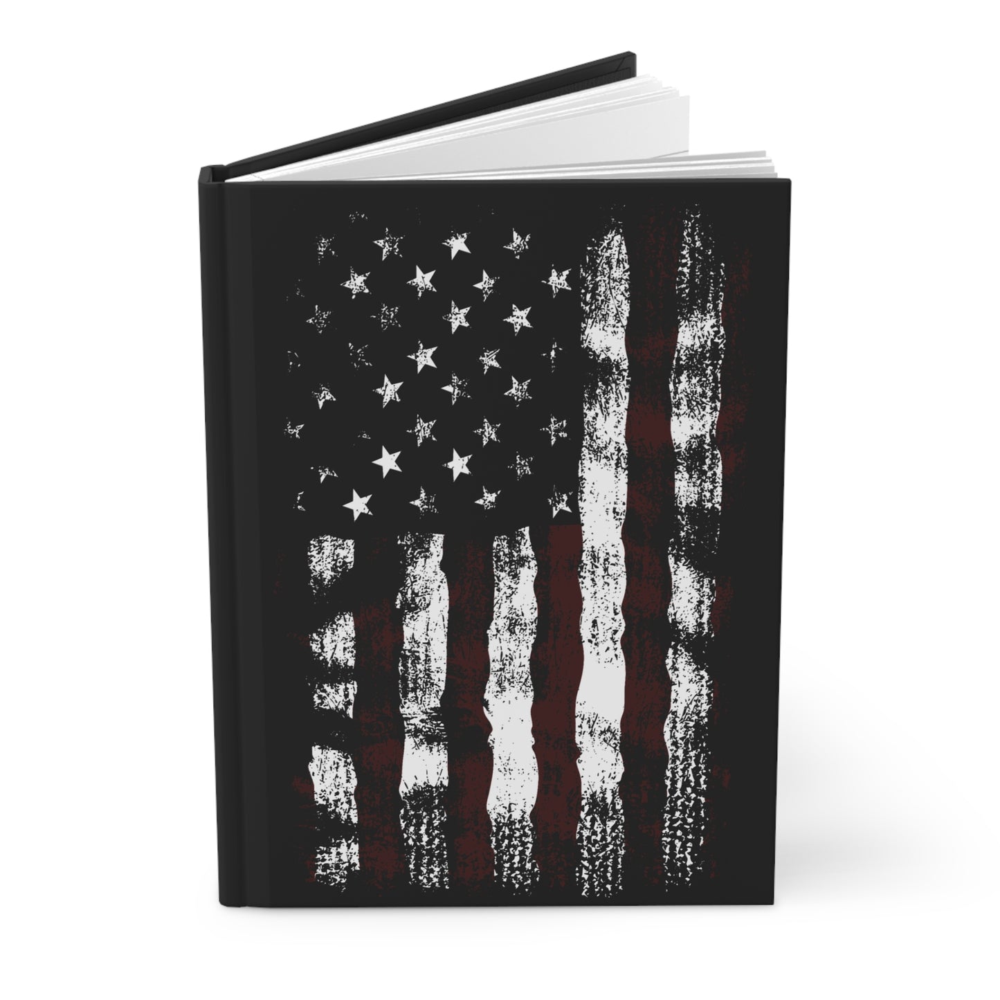 American Flag Hardcover Leader Book