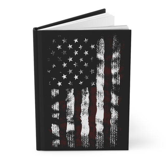American Flag Hardcover Leader Book