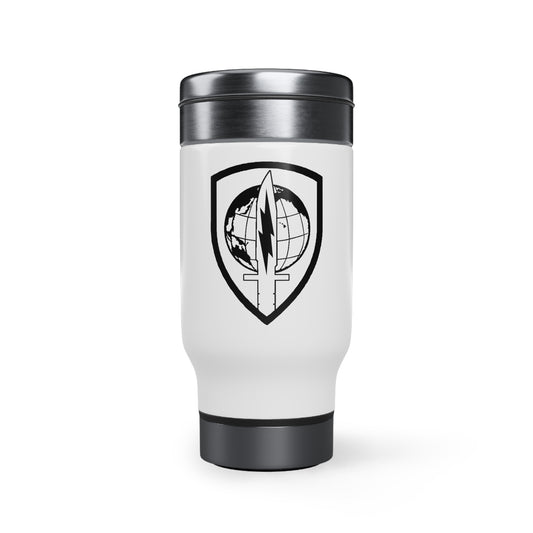 USINDOPACOM Army Element Subdued Stainless Steel 14oz Mug
