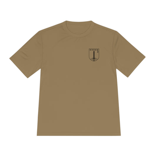 3MDTF Outline Moisture Wicking Undershirt Short Sleeve Tee