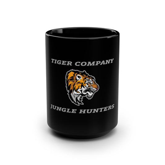 25ID Tiger Company Black Ceramic Mug 15oz