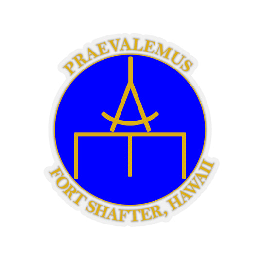USARPAC, 5th Engineer Detachment, Geospatial Planning Cell Blue "Praevalemus" Sticker