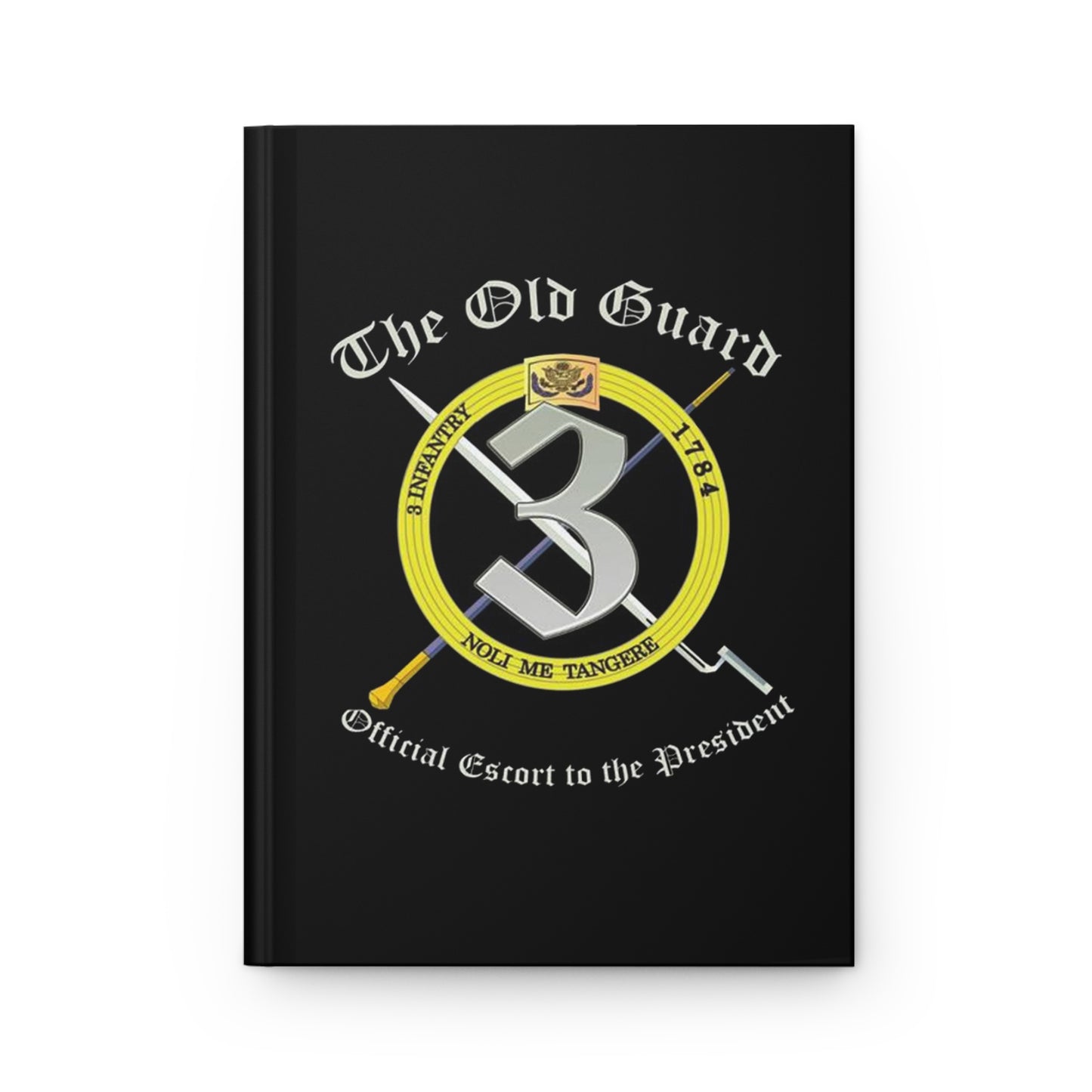 The Old Guard All Black Hardcover Leader Book
