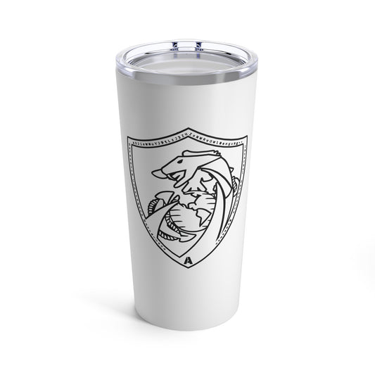 Defensive Cyber Ops White 20oz Guzzler