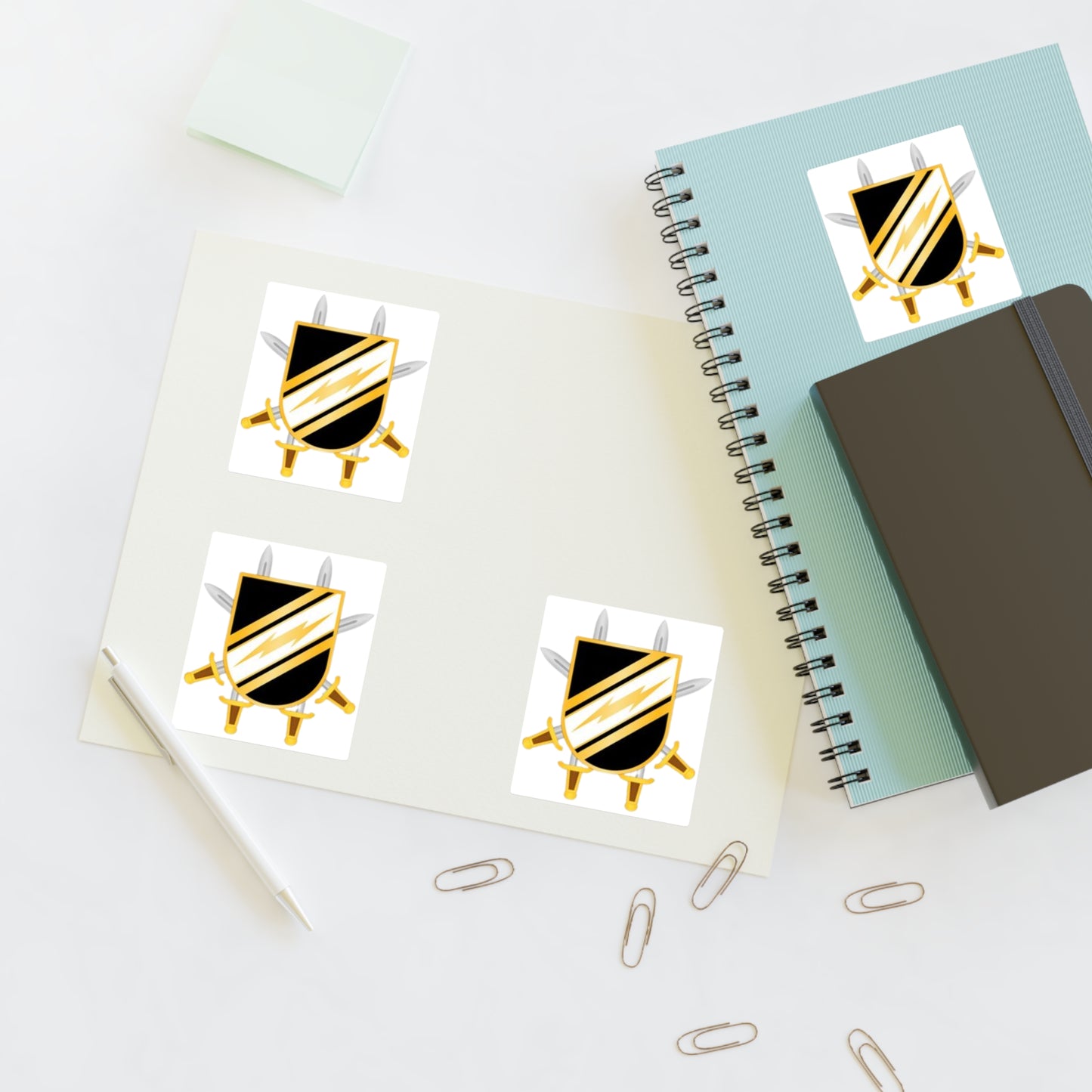 JCU Original Logo 4pc Sticker Sheet