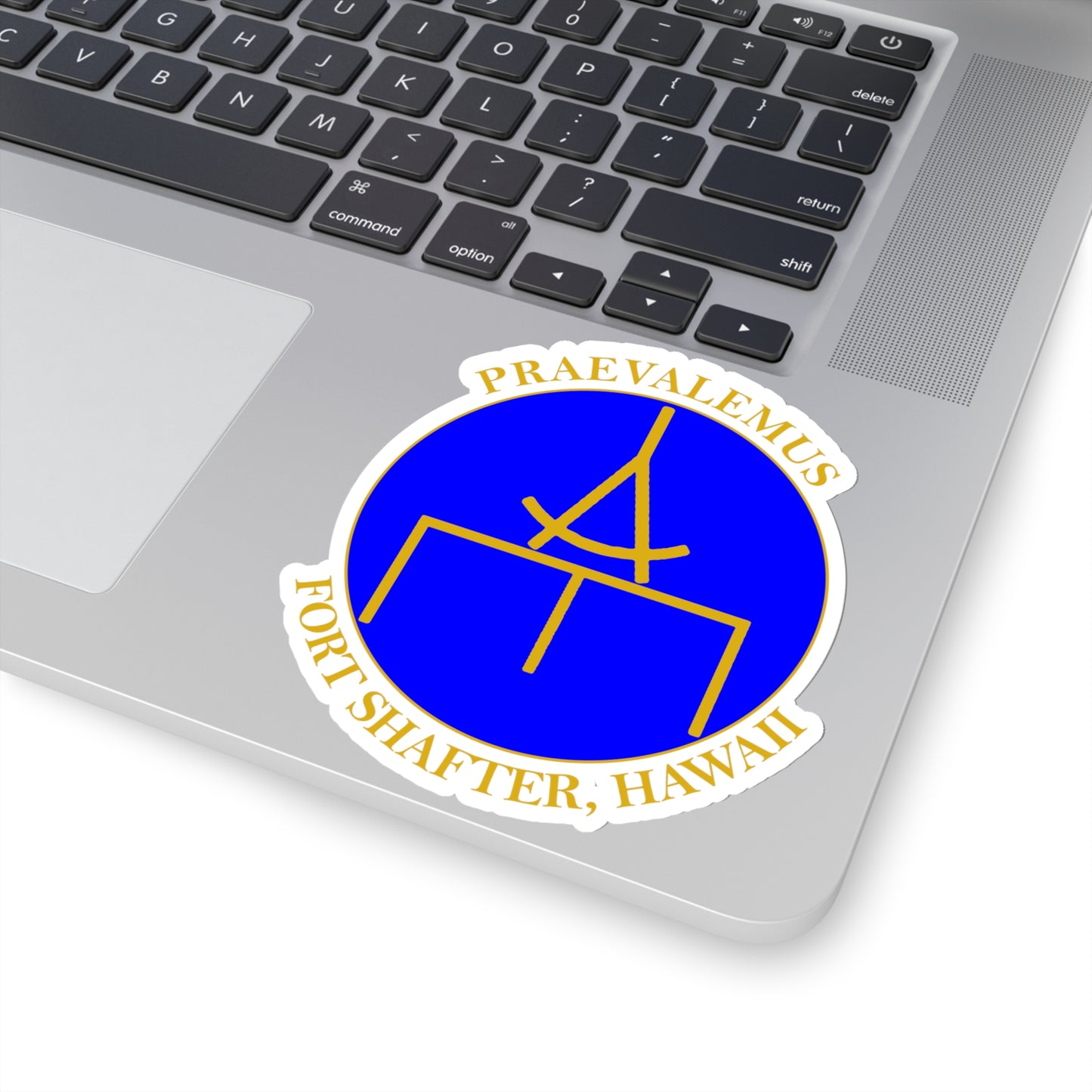 USARPAC, 5th Engineer Detachment, Geospatial Planning Cell Blue "Praevalemus" Sticker
