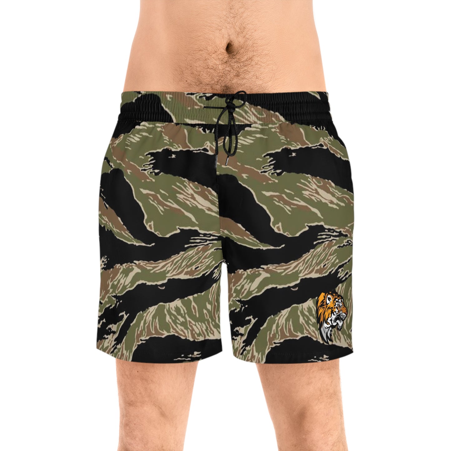 25ID Tiger Company Overt Vietnam Camo Swim Trunks