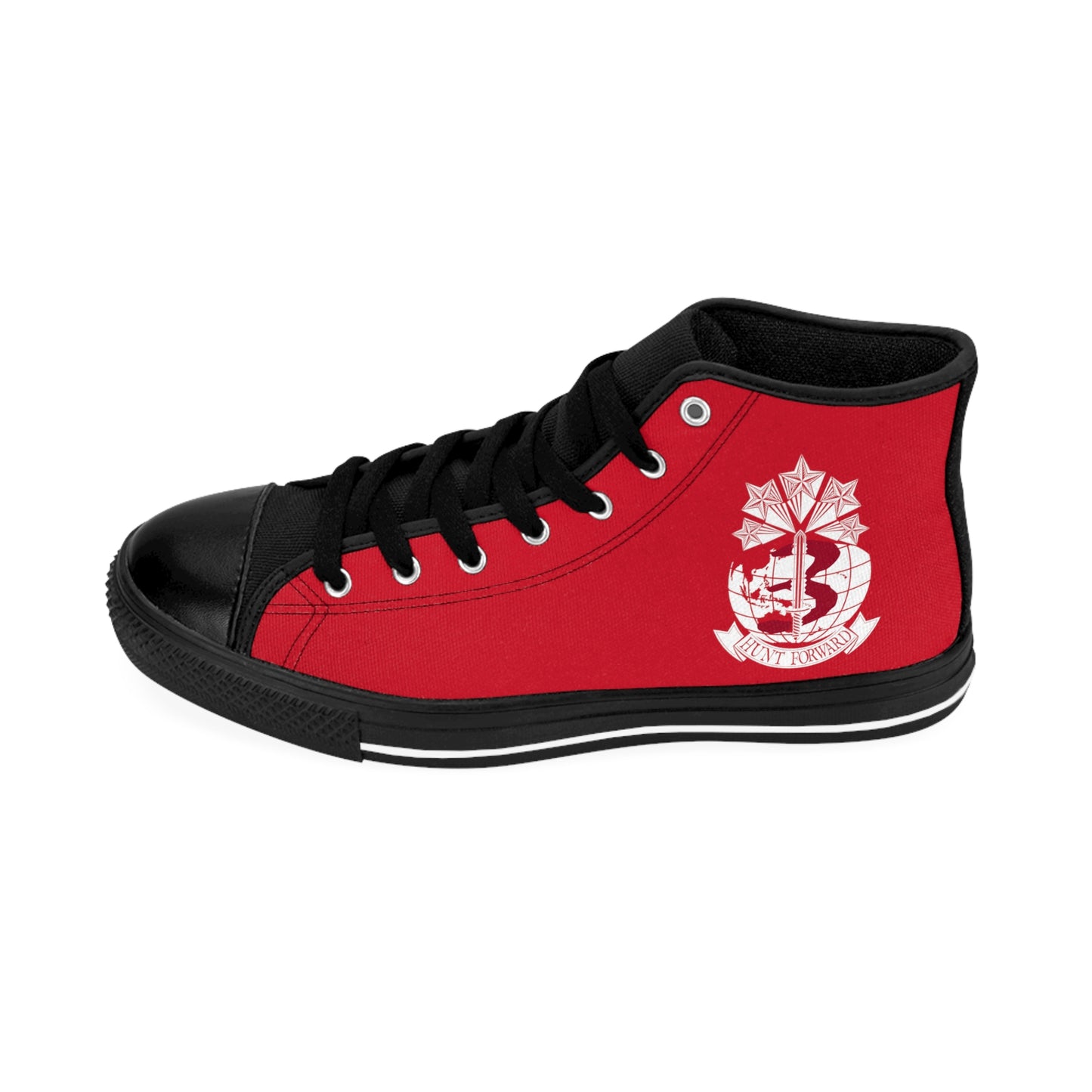 Red 3MDTF INDOPACOM Hunt Forward High Tops