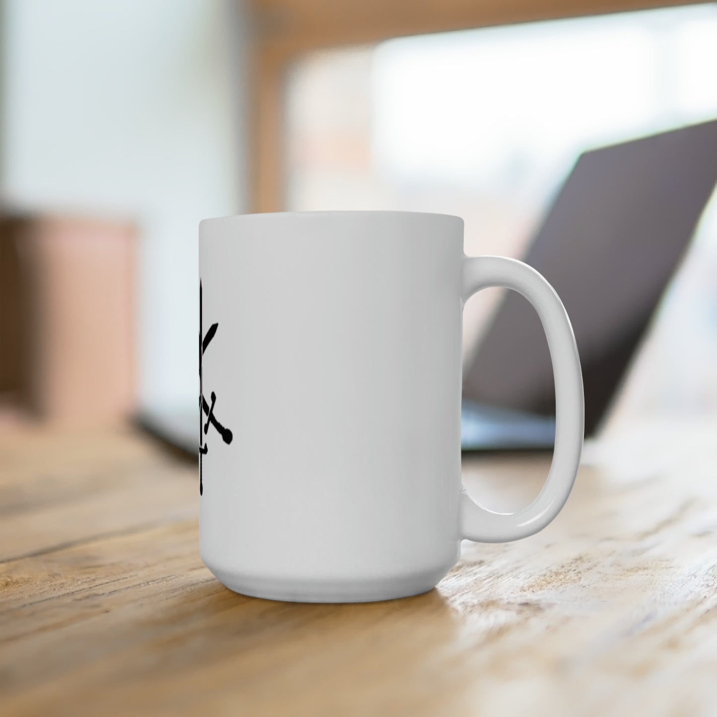 JCU Best Troops Skulls White Ceramic Mug 15oz
