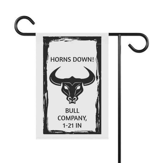 25ID Bull Company Garden Banner