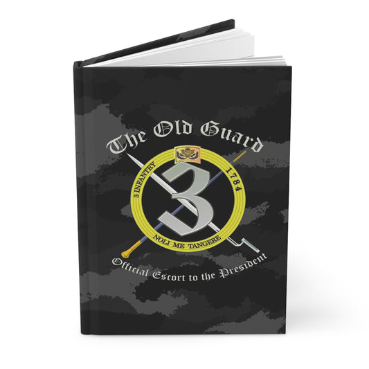 The Old Guard Dark Camo Hardcover Leader Book