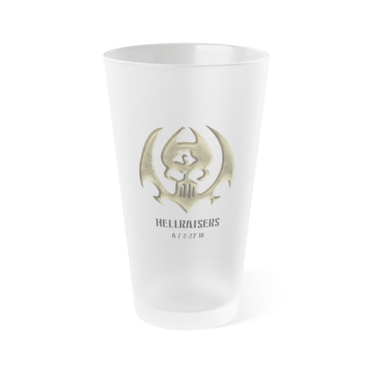 Hellraiser A / 2-27 IN Frosted Pint Glass 16oz