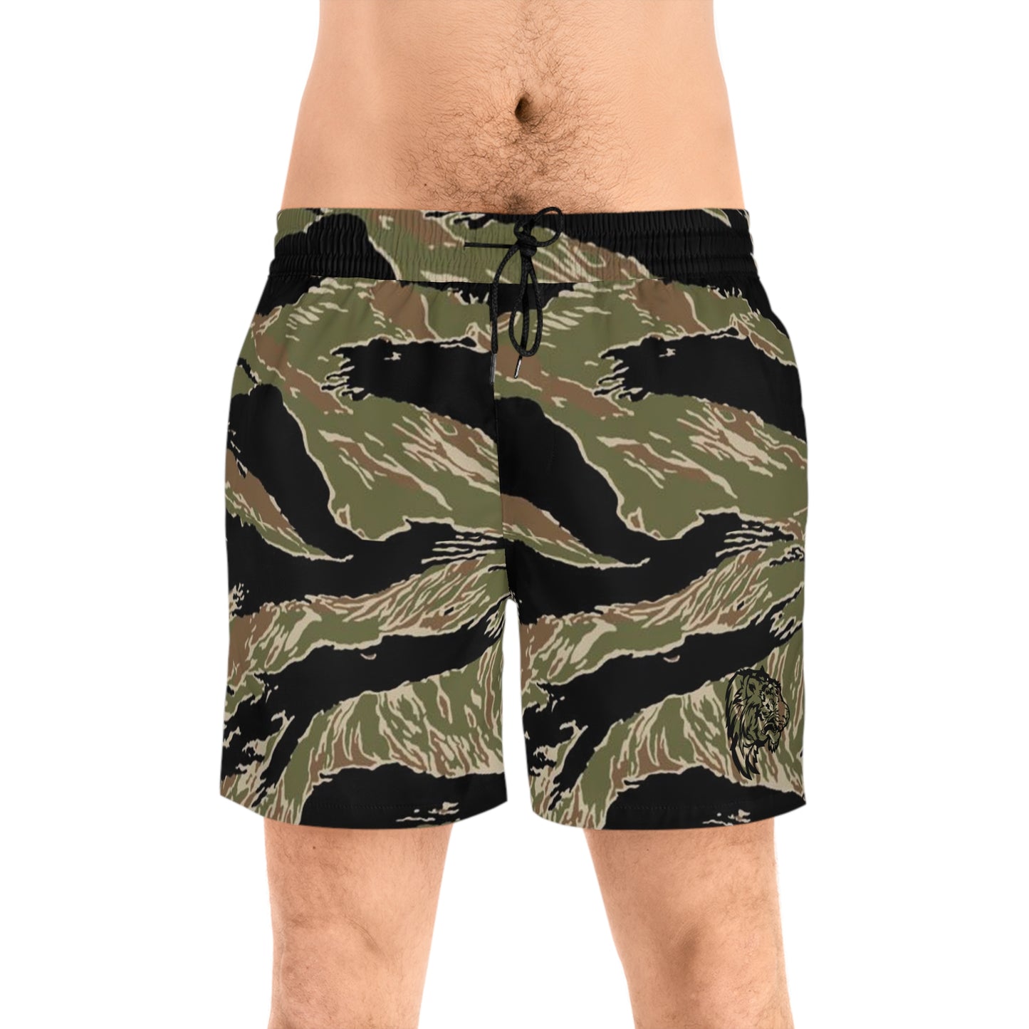 25ID Tiger Company Vietnam Camo Swim Trunks