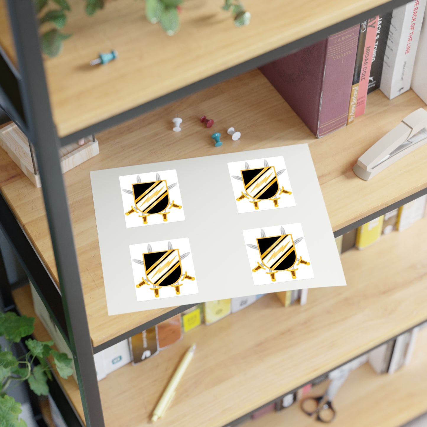 JCU Original Logo 4pc Sticker Sheet