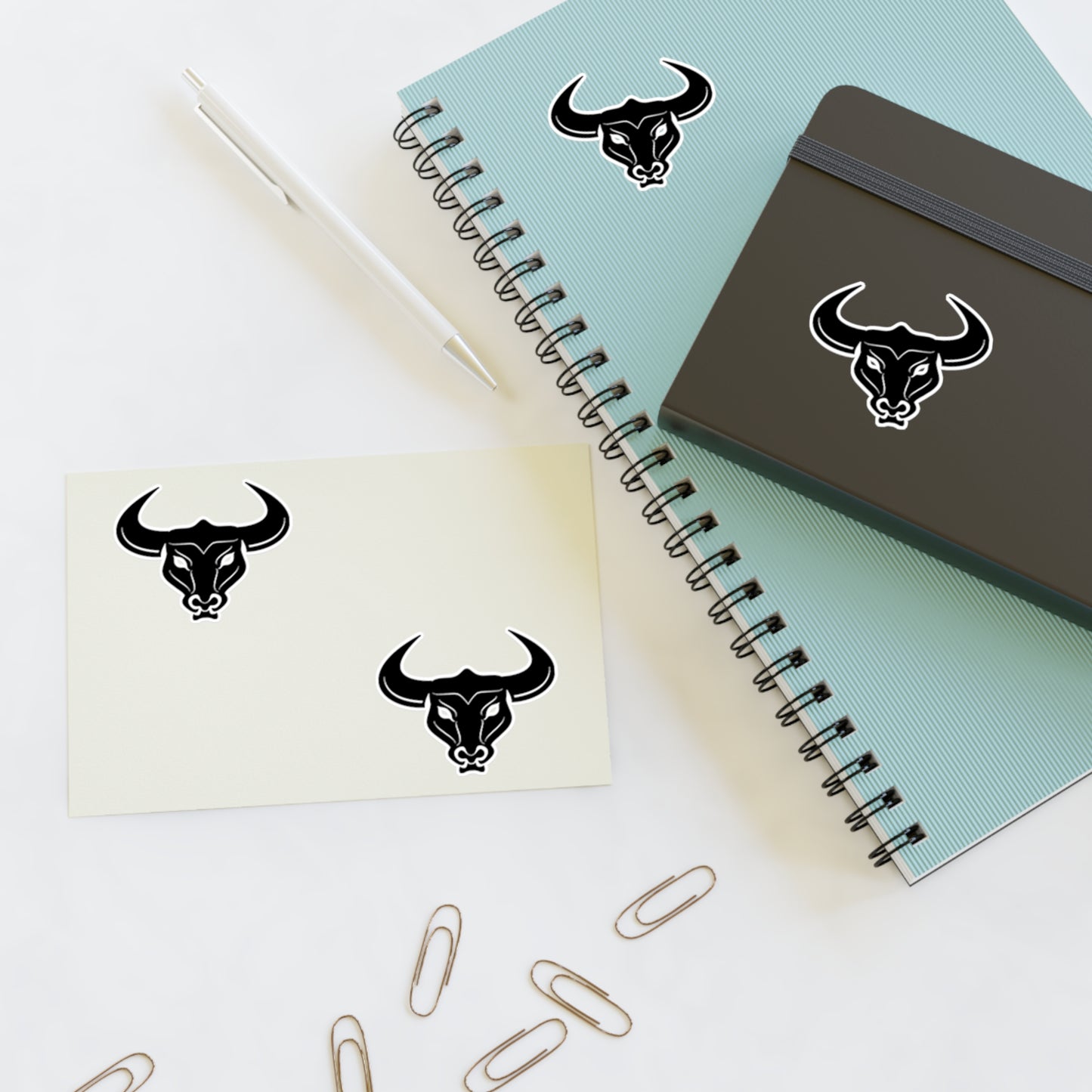 25ID Bull Company 4pc Sticker Sheet