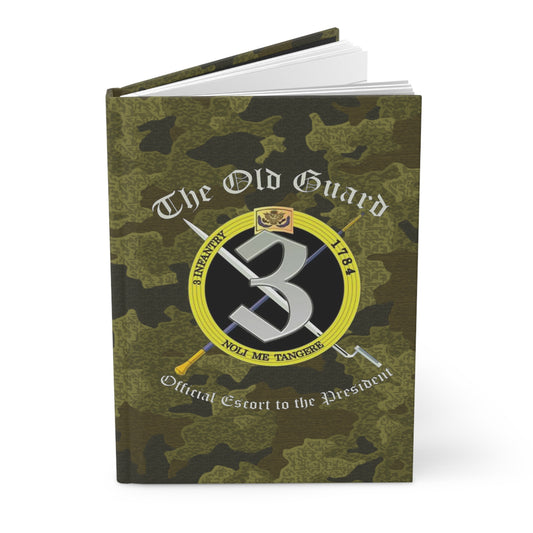 The Old Guard Green Camo Hardcover Leader Book