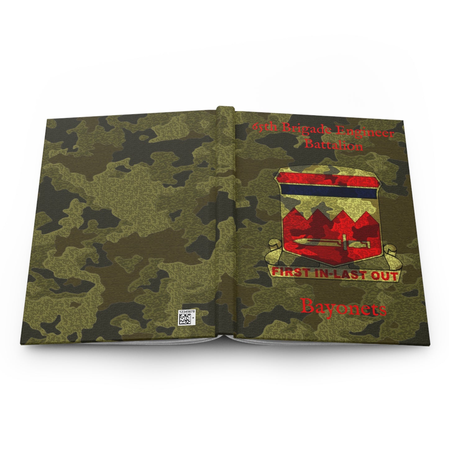25ID 65th BEB Bayonets Hardcover Leader Book