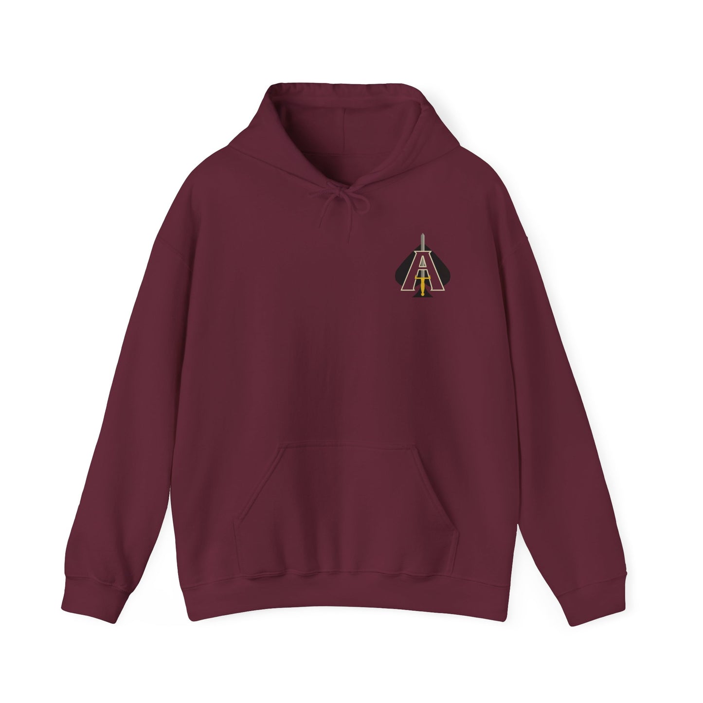 JCU Best Troop Spades Colored DUI Hooded Sweatshirt