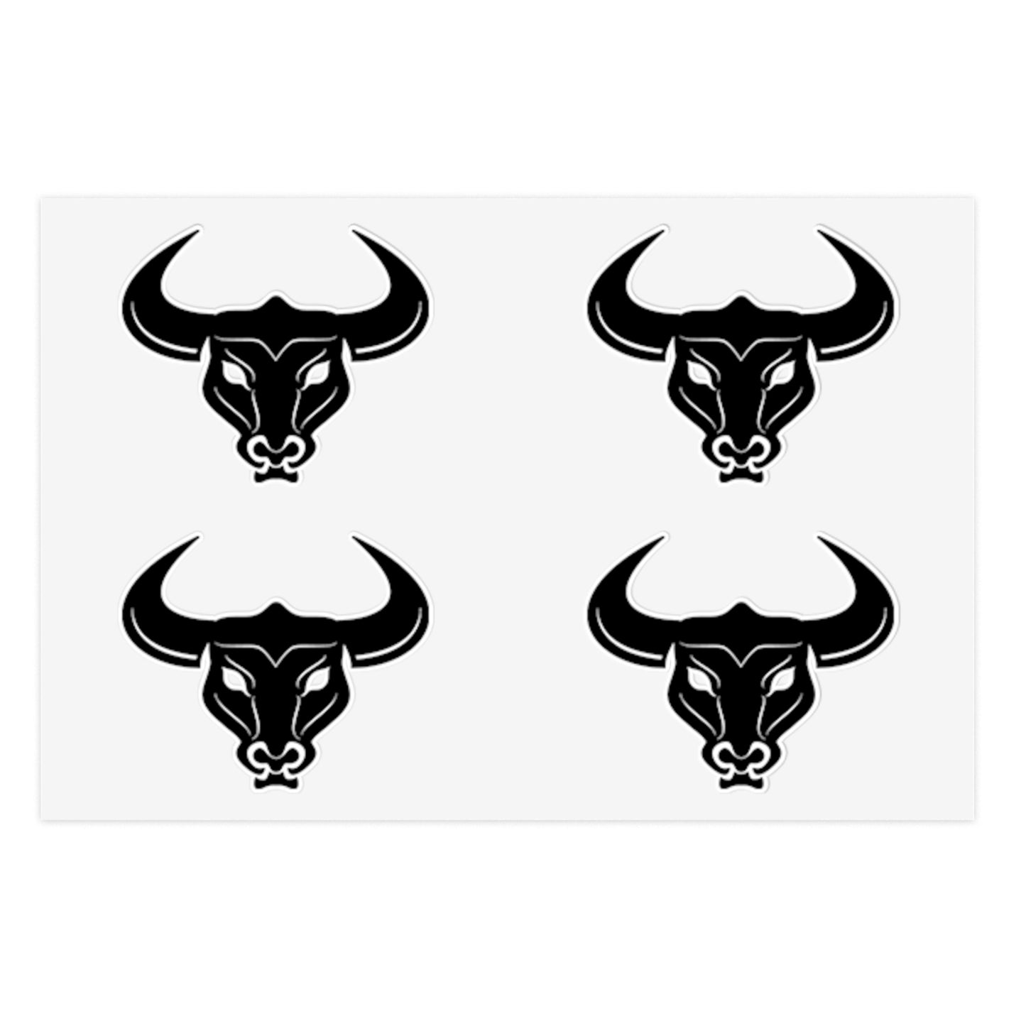25ID Bull Company 4pc Sticker Sheet