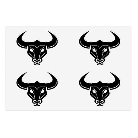 25ID Bull Company 4pc Sticker Sheet