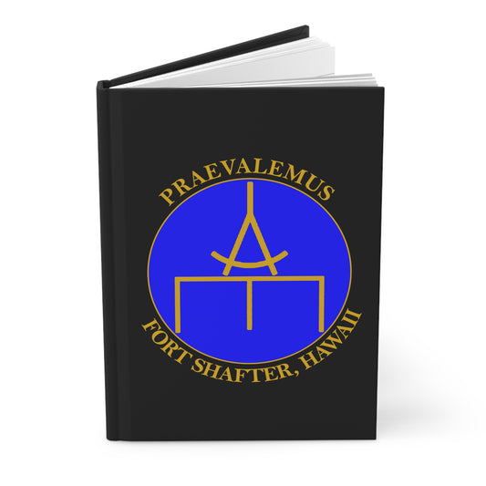 5th Engineer Detachment, Geospatial Planning Cell Praevalemus Blue and Gold Hardcover Leader Book