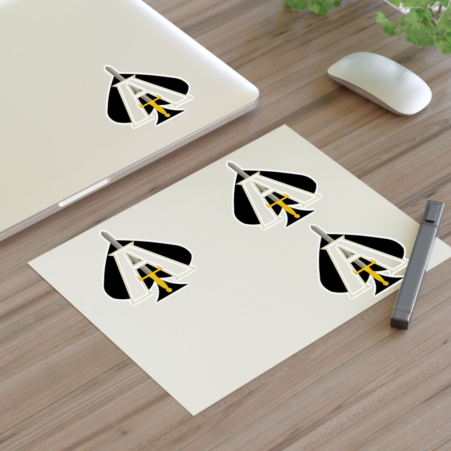 JCU Best Troop Spade 4pc Sticker Sheet
