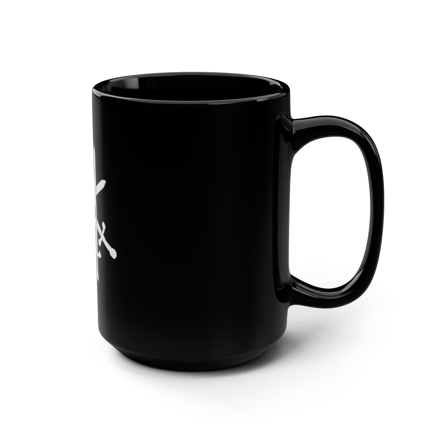 JCU Best Troop Skulls Black Ceramic Mug 15oz