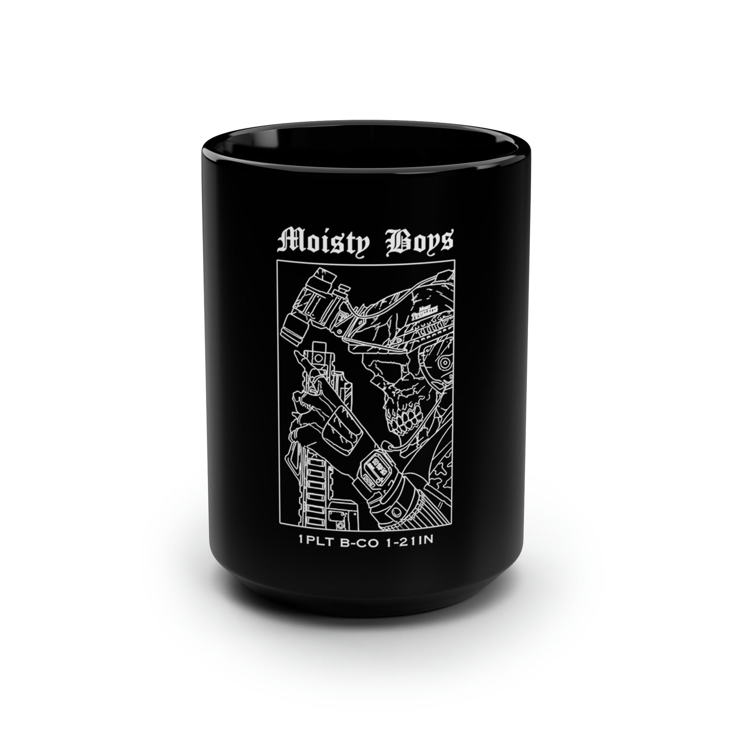 25ID Bull Company, 1PLT Moisty Boys 15oz Ceramic Mug