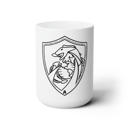 Defensive Cyber Ops White Ceramic Mug 15oz