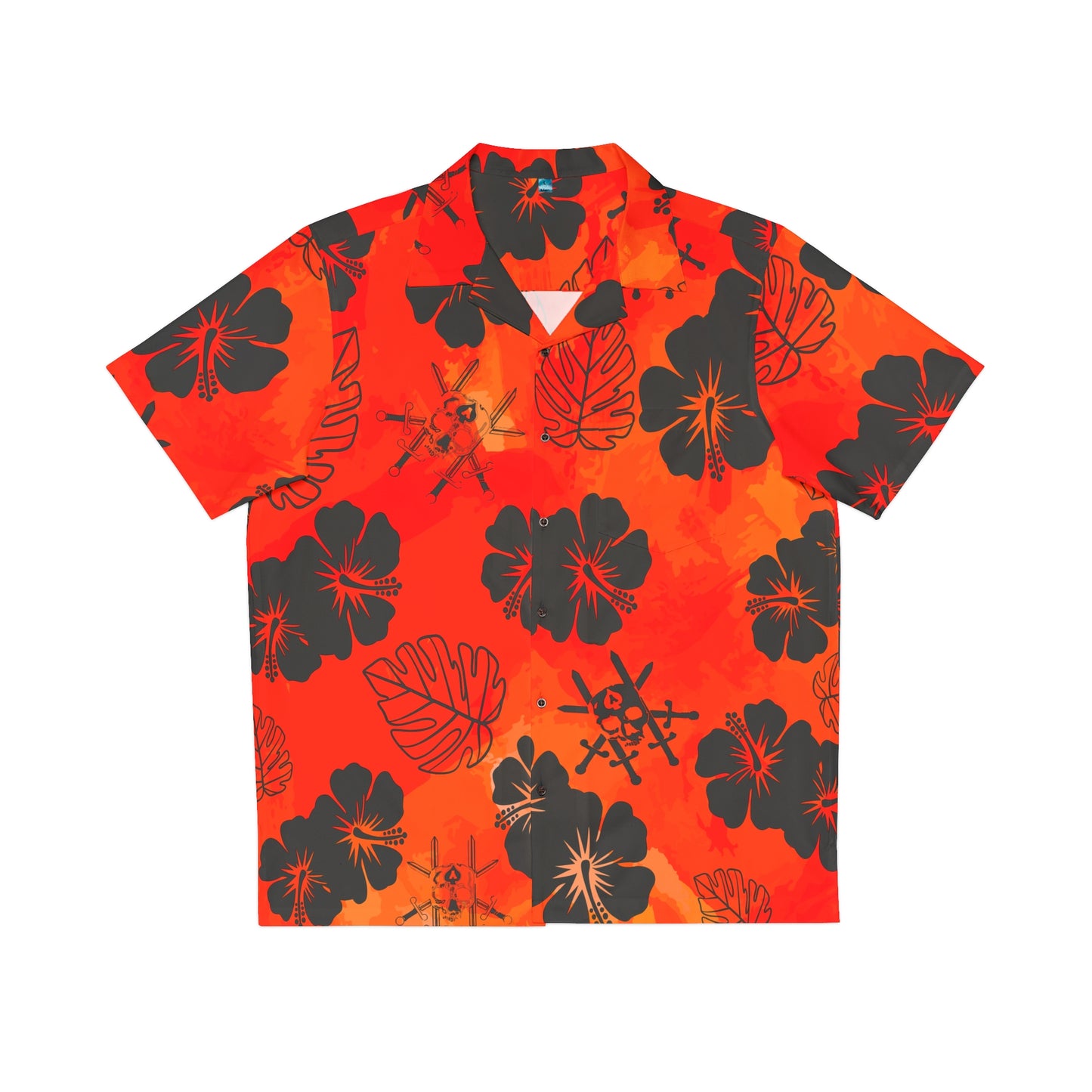 JCU Best Troop Skull Aka Niihau Nights Hawaiian Shirt