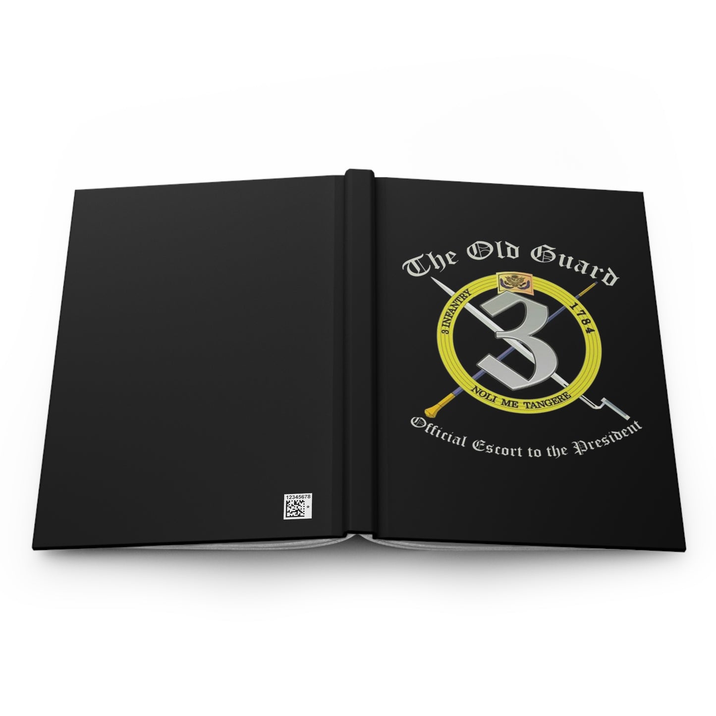 The Old Guard All Black Hardcover Leader Book