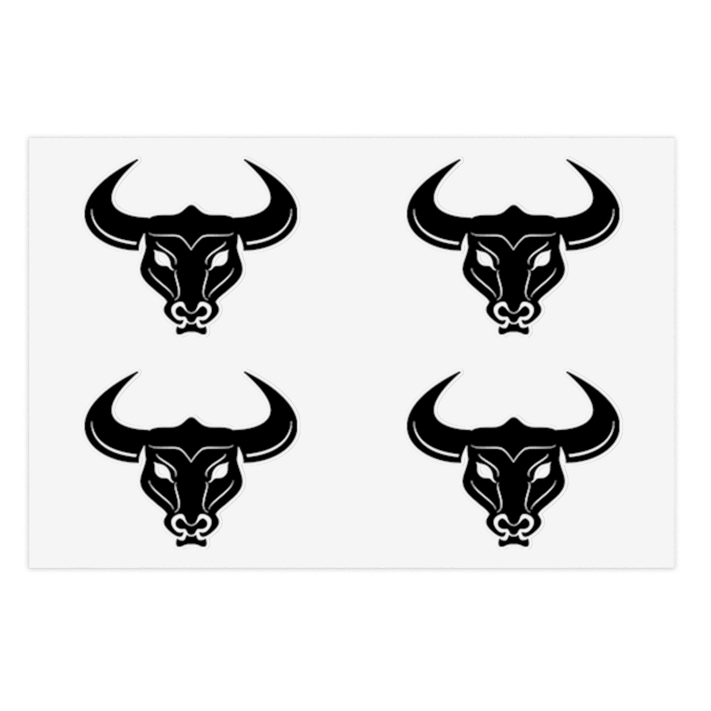 25ID Bull Company 4pc Sticker Sheet