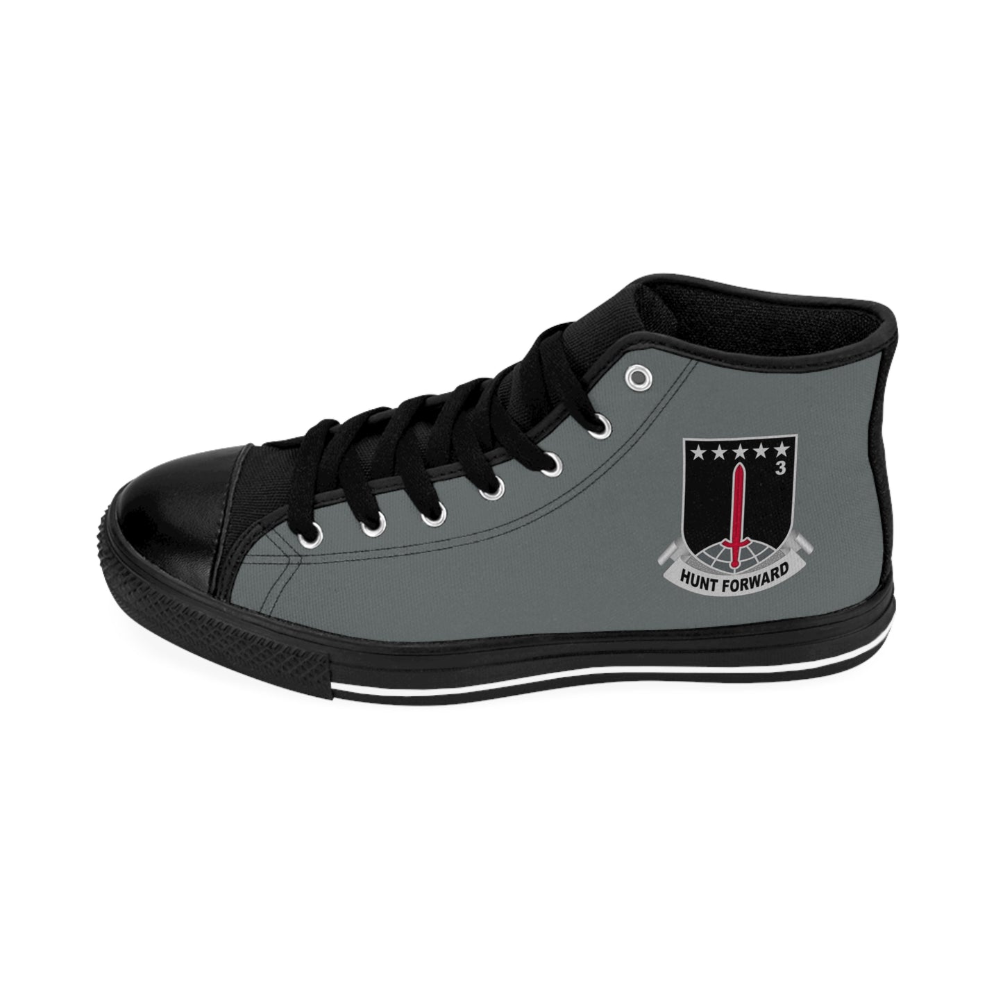 Grey 3MDTF Hunt Forward High Tops