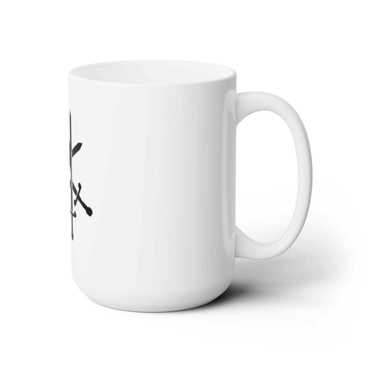 JCU Best Troops Skulls White Ceramic Mug 15oz