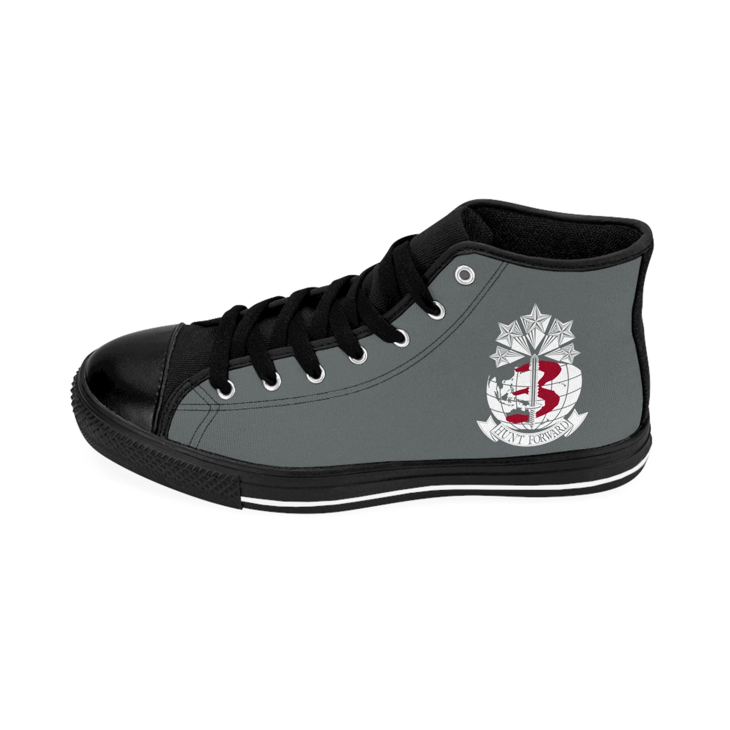 Grey 3MDTF INDOPACOM Hunt Forward High Tops
